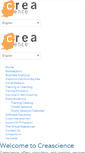 Mobile Screenshot of creascience.com